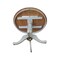 International Concepts Round 36 in Rd Top Ped Table, 12 in Leaf, Dining Ht, Hickory/Stone, 36 W, 48 L, 29.3 in H, Wood K41-36RXT - alternate 7